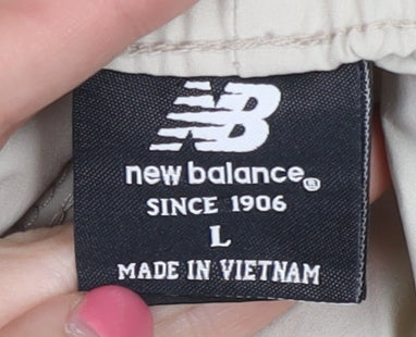New Balance Men's Beige Jogger Trousers - L