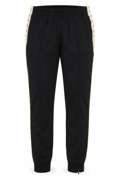 Mens UK Size XL Kappa-activewear Regular Fit Jogger Black Trousers