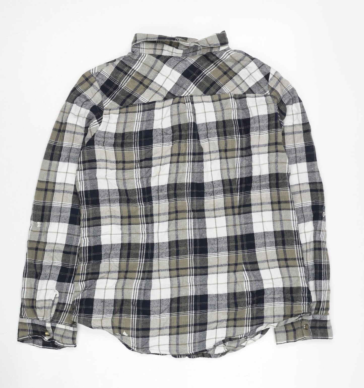 Womens UK Size 12 Select Multicoloured Basic Button-Up