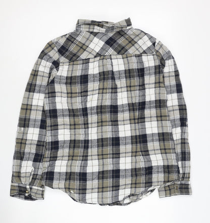 Womens UK Size 12 Select Multicoloured Basic Button-Up