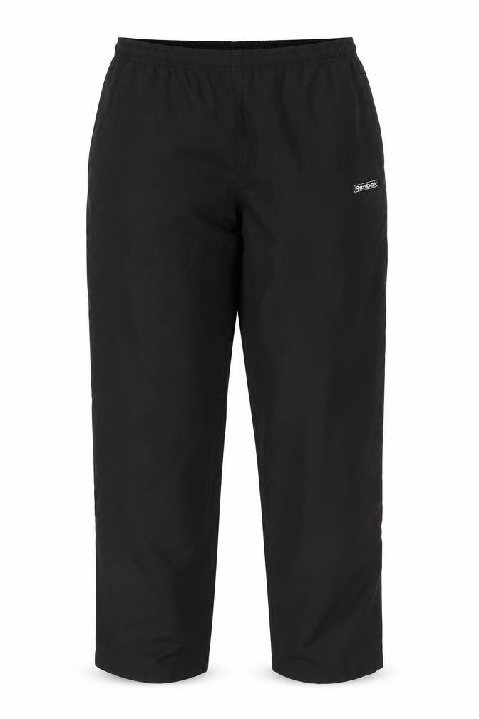 Womens UK Size 12 Reebok Regular Fit Track Pants Black Trousers