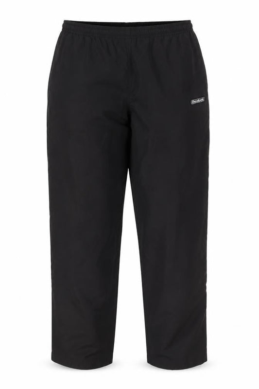 Womens UK Size 12 Reebok Regular Fit Track Pants Black Trousers