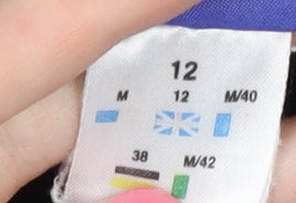 Reebok Black Women's Track Pants - Size 12, Athleisure Style