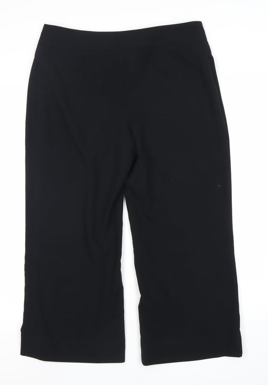 Womens UK Size 12 Marks and Spencer Regular Fit  Black Trousers