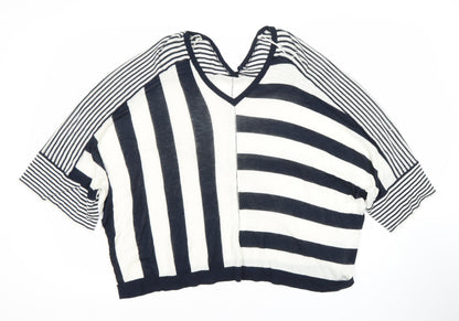 Womens UK Size L NEXT Multicoloured Basic Blouse