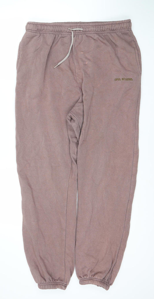 Boohoo Women's Brown Joggers L - Casual Comfort