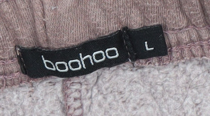 Boohoo Women's Brown Joggers L - Casual Comfort