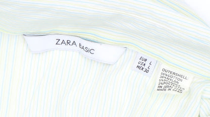 Womens UK Size L Zara Green Basic
