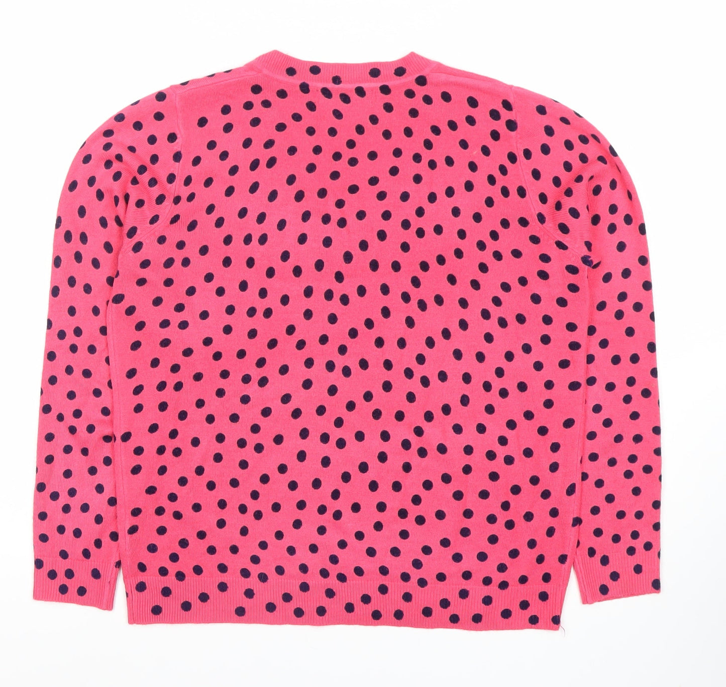 Womens UK Size M Marks and Spencer Pink Pullover Jumper