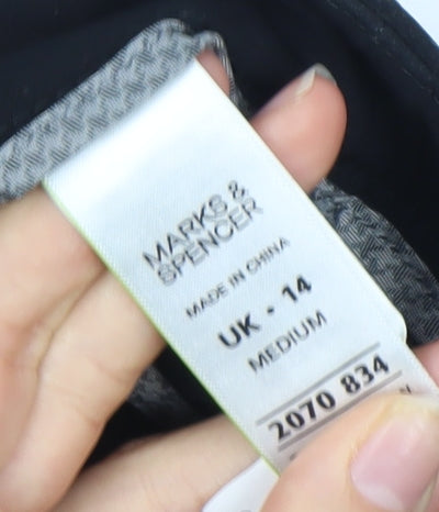 Marks and Spencer Women's Black Trousers Size 14