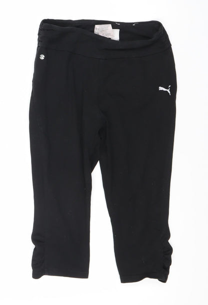 Puma Women's Black Athletic Activewear Shorts Size 10