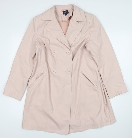 Marks & Spencer Women's Pink Overcoat Size 14
