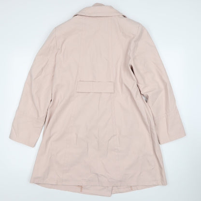 Marks & Spencer Women's Pink Overcoat Size 14