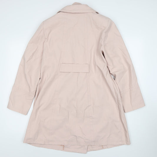 Marks & Spencer Women's Pink Overcoat Size 14