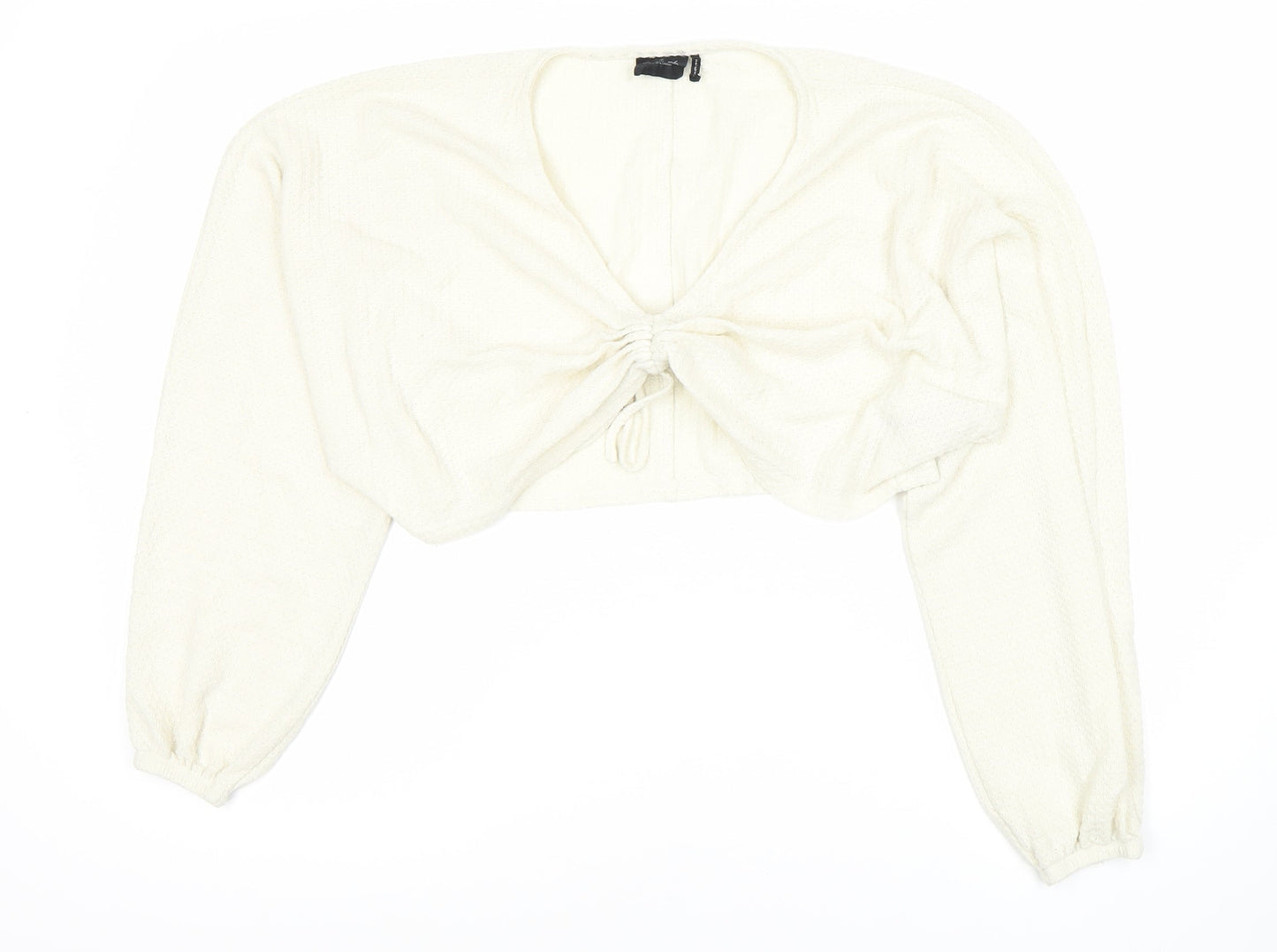 Out From Under Women's White Long Sleeve Jumper - S