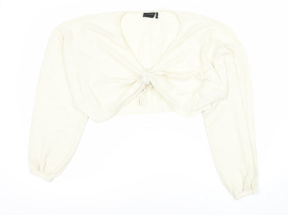 Out From Under Women's White Long Sleeve Jumper - S