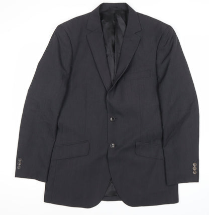 G2000 Man Black Men's Blazer Size UK 40 Formal Jacket