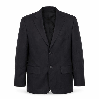 Pronto Uomo Men's Black Wool Blazer Size 40 Short