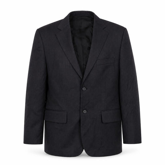 Pronto Uomo Men's Black Wool Blazer Size 40 Short