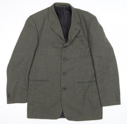 Mens UK Size 40 Burton Regular Grey Suit Jacket