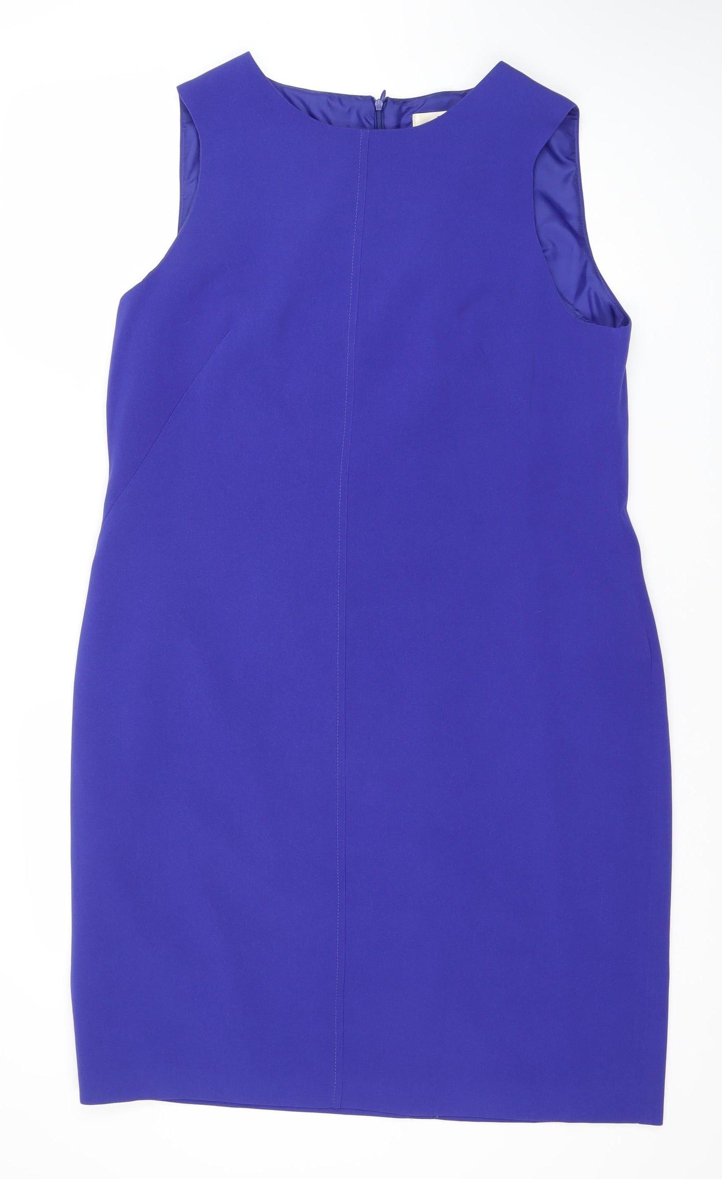 Premium Collection Women's Blue Shift Dress Size 18