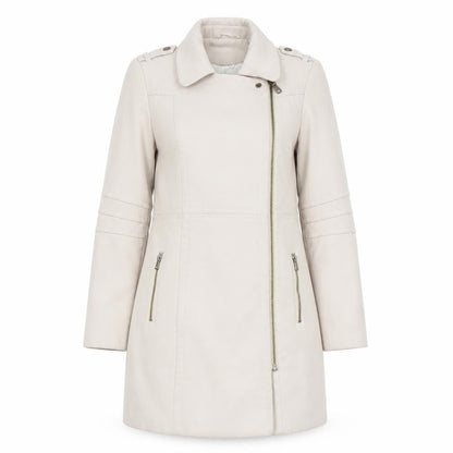 Womens UK Size 12 Wallis Beige Trench Coat