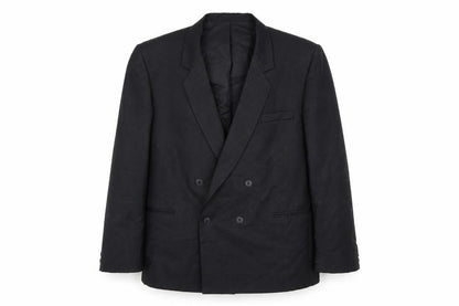 Marlowe Black Men's Blazer Size 44 Double-Breasted Formal