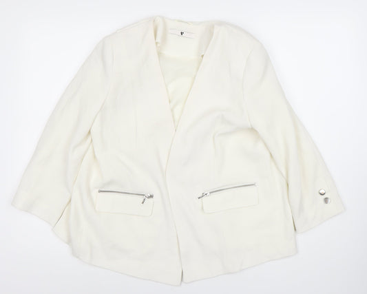 Very Ivory Women’s Blazer, Size 12, Regular