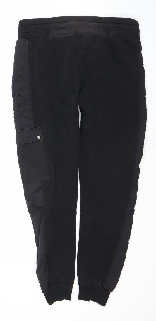 River Island Men's Black Jogger Trousers, Size S