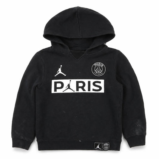 Jordan Boys Black Pullover Hoodie 6-7 Years, Sports Logo