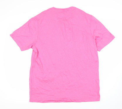Mens UK Size M Farah Pink  T-Shirt