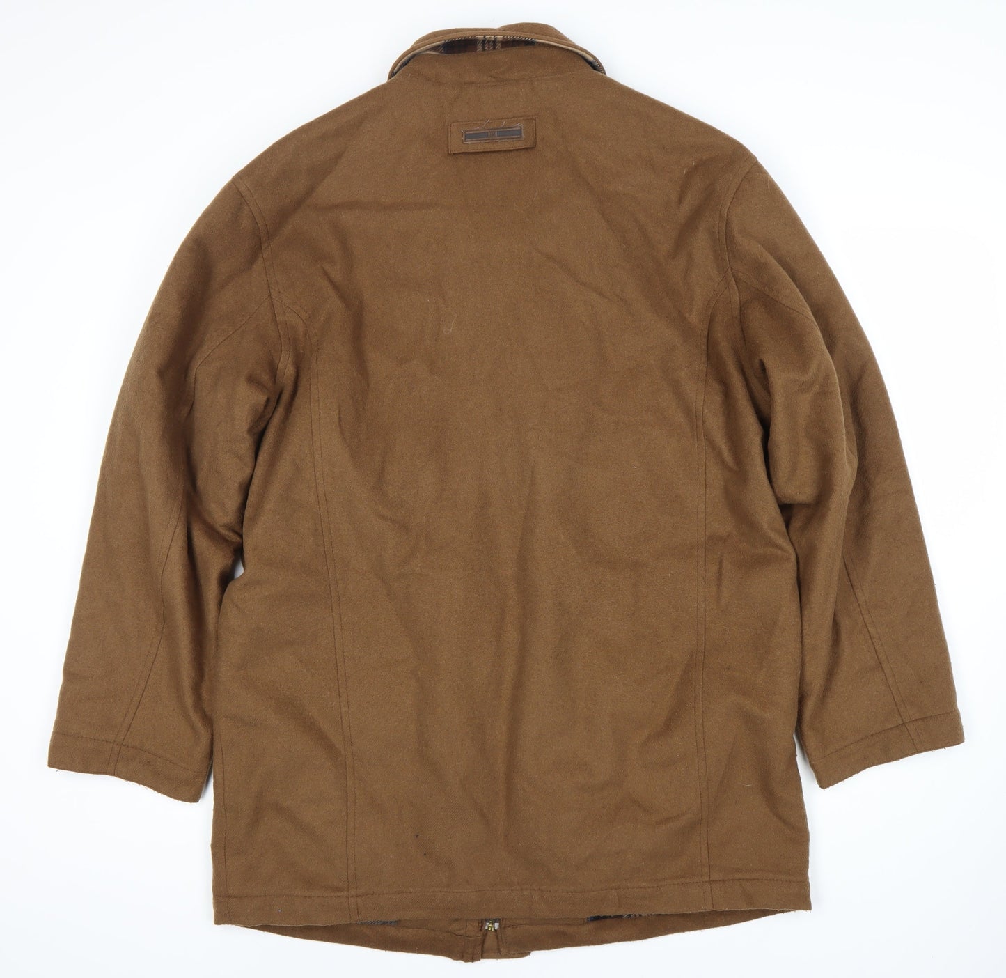Mens UK Size 38 Thermore Brown Overcoat