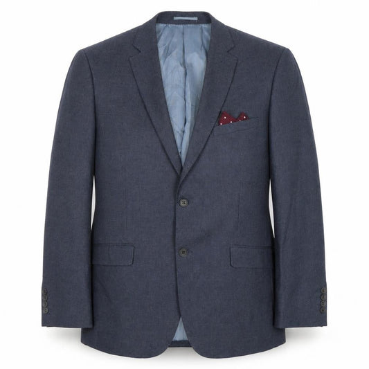 Skopes Men's Blue Suit Jacket 42L Regular Fit