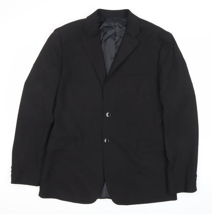 Very Man Men's Black Blazer 40 Regular Fit Jacket