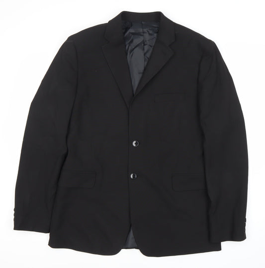 Very Man Men's Black Blazer 40 Regular Fit Jacket