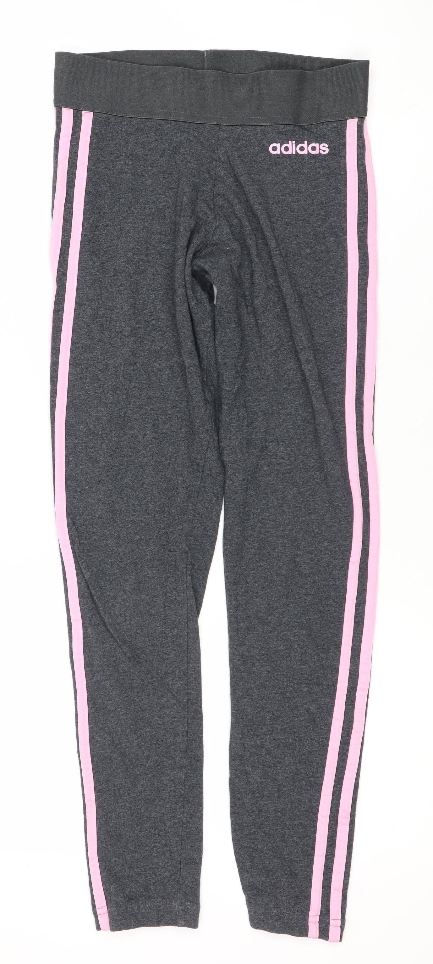 adidas Women's Grey Jogger Trousers Size 6