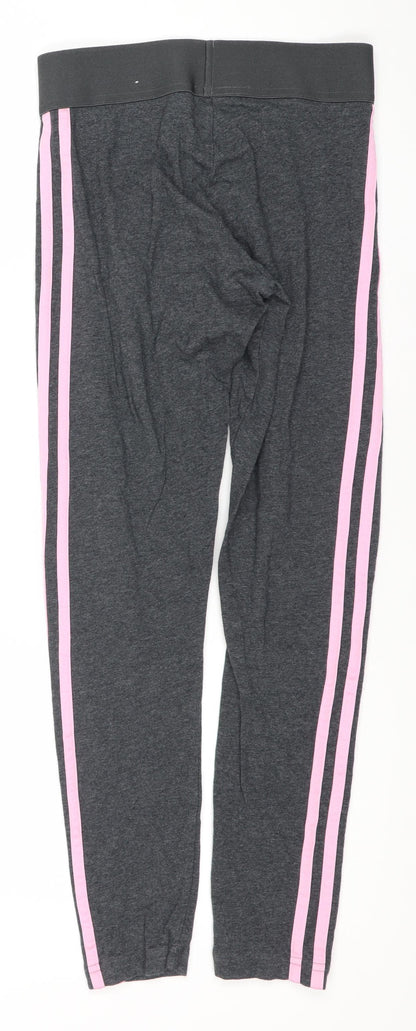 adidas Women's Grey Jogger Trousers Size 6