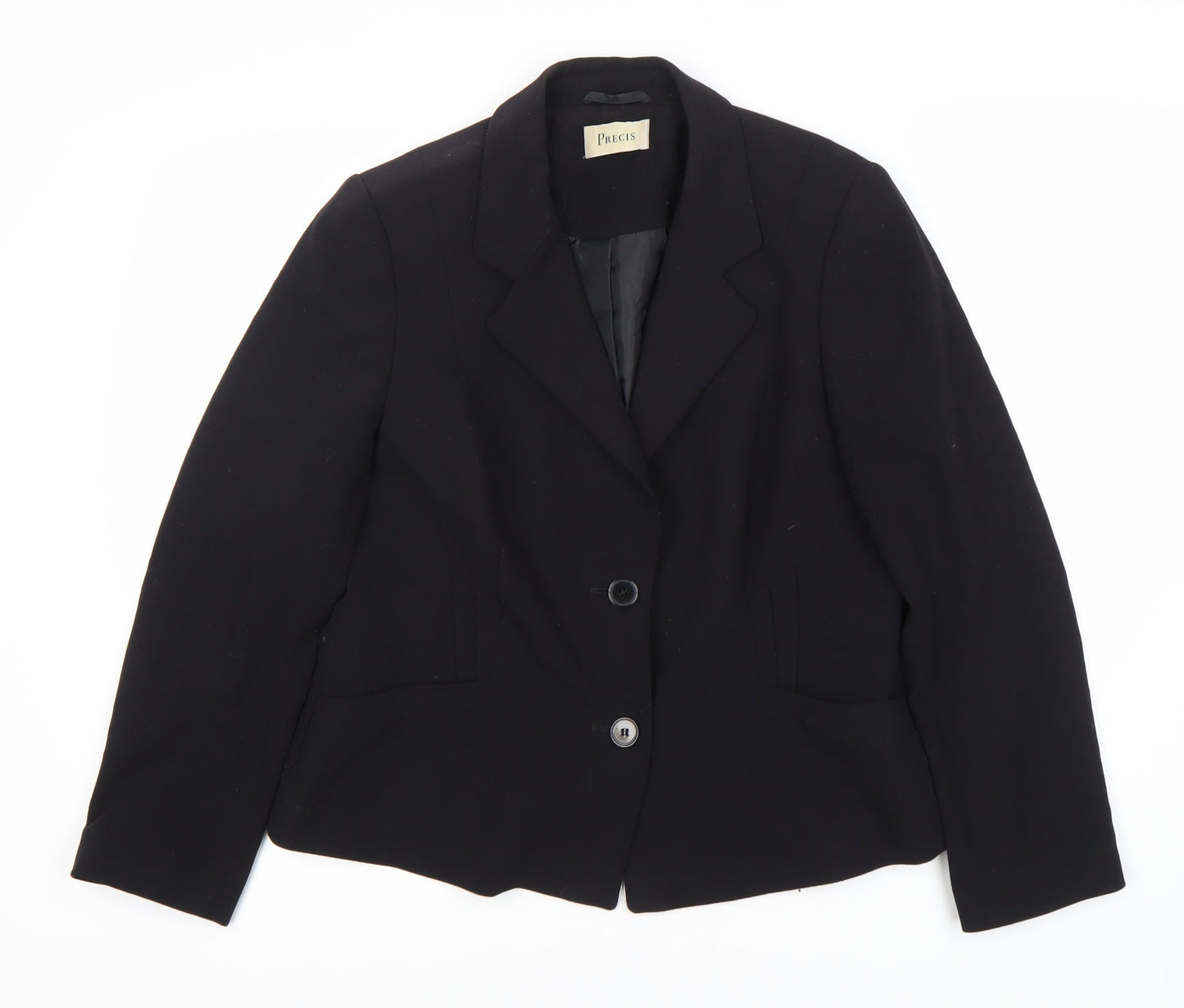 Precis Women's Black Blazer Size 12 - Elegant Workwear