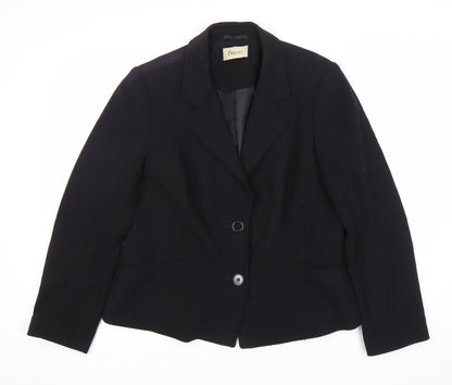Precis Women's Black Blazer Size 12 - Elegant Workwear