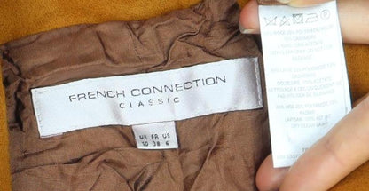 French Connection Women's Brown Blazer Size 10 Regular