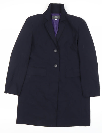 Marks and Spencer Women's Blue Blazer Size 10 Petite