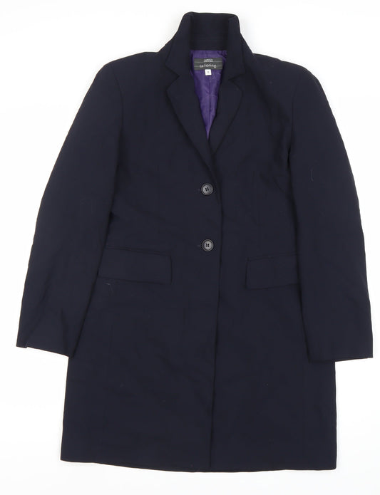 Marks and Spencer Women's Blue Blazer Size 10 Petite