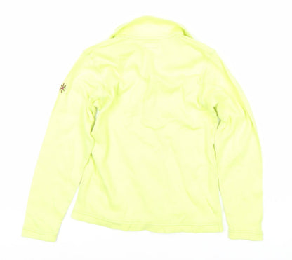 Moresse Boys Yellow Button-Up Shirt, Size 8, Long Sleeve