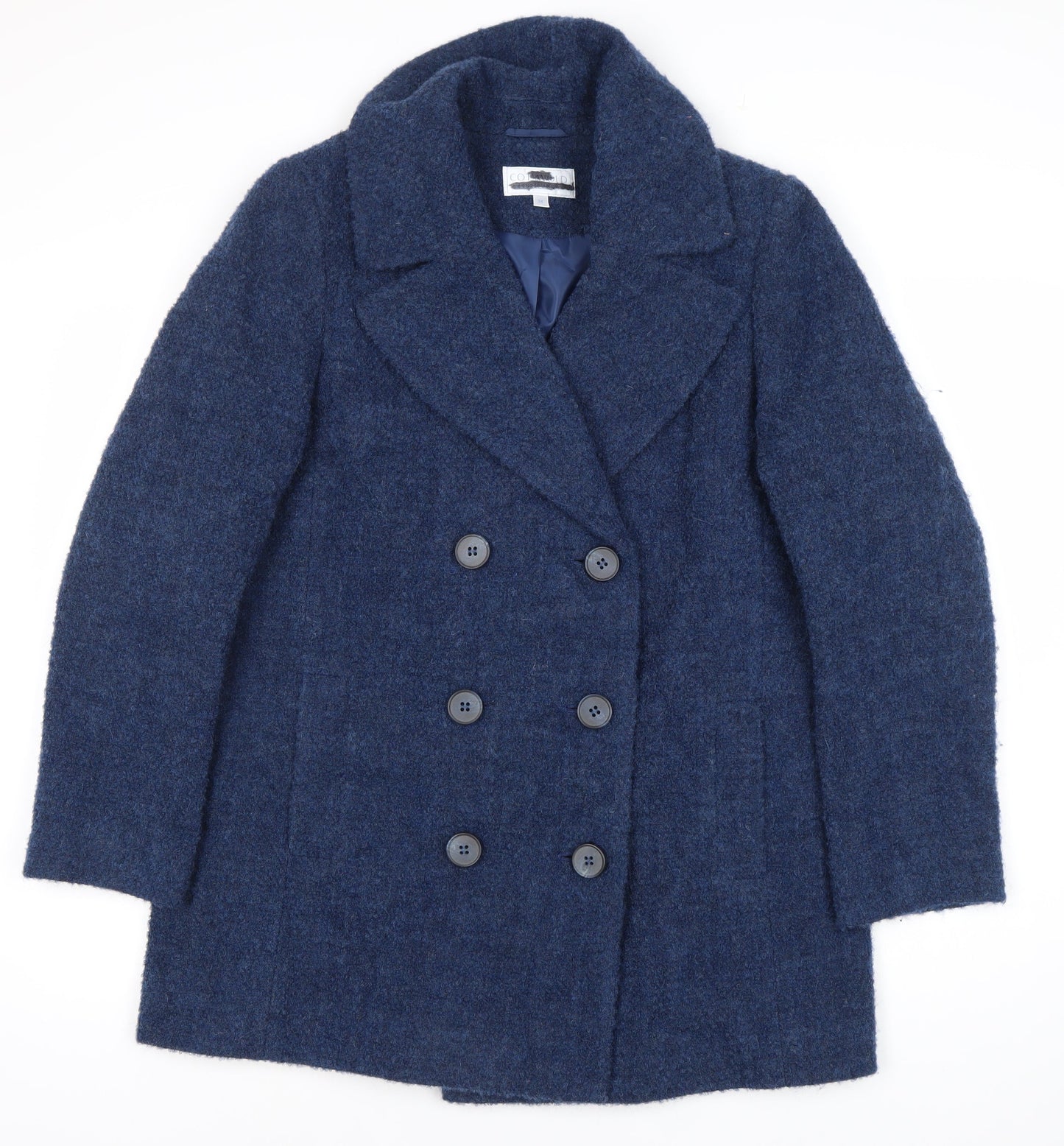 Cotswold Collections Women's Blue Pea Coat Size 14
