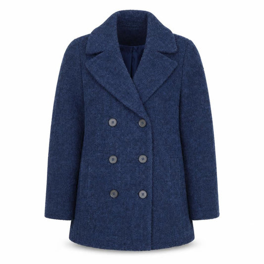 Womens UK Size 14 Cotswold Collections Blue Pea Coat