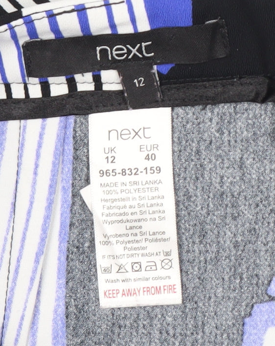 Next Women's Multicoloured Pencil Skirt Size 12