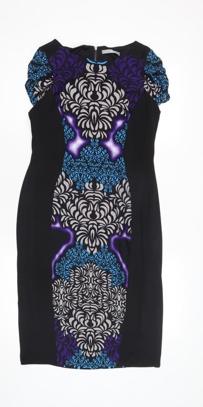 Marks and Spencer Women's Black Bodycon Dress, Size 12