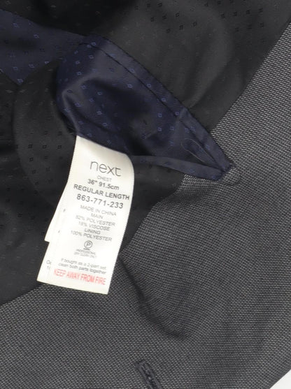 Mens UK Size 36 NEXT  Grey Suit Jacket