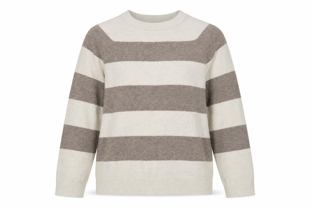 Womens UK Size M Marks and Spencer Beige Pullover Jumper
