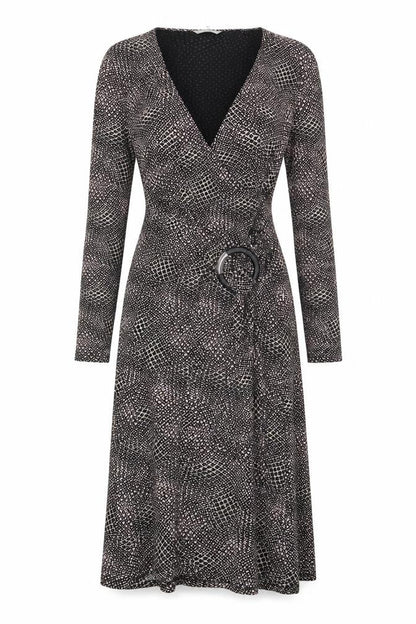 Marks and Spencer Women's Black Wrap Dress Size 10